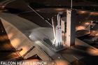 Video: Jako 18 boeingů. SpaceX představil nejsilnější raketu