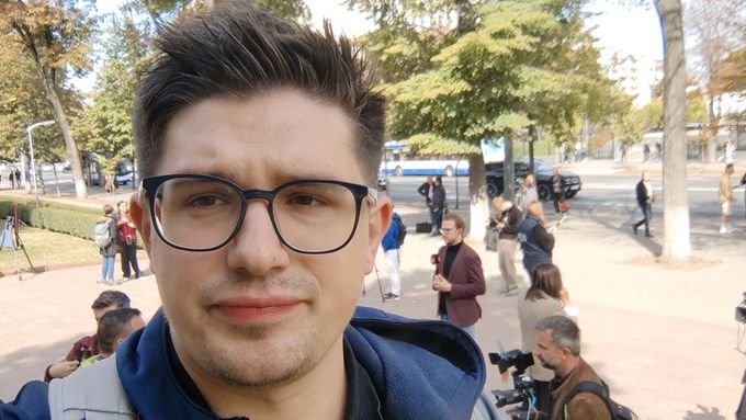 Redaktor Aktuálně.cz Jaroslav Synčák přímo z Moldavska: Bývalý proruský prezident prohrál
