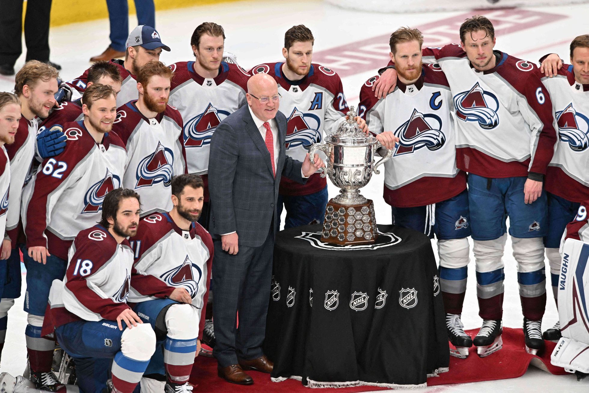 NHL: Stanley Cup Playoffs-Colorado Avalanche at Edmonton Oilers