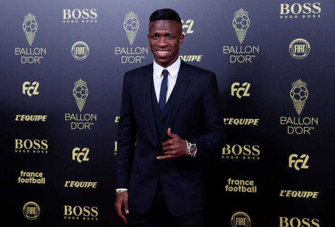 Soccer Football - The Ballon d’Or awards - Theatre du Chatelet, Paris, France - December 2, 2019   Real Madrid's Vinicius Junior arrives  REUTERS/Christian Hartmann