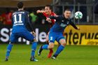 Hoffenheim s Kadeřábkem v sestavě utrpěl debakl, dostal doma čtyři góly od Leverkusenu