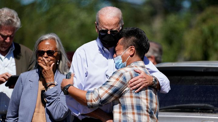 Klimatické změny jsou tu, musíme jednat, vyzval Biden po řádění hurikánu Ida; Zdroj foto: Reuters