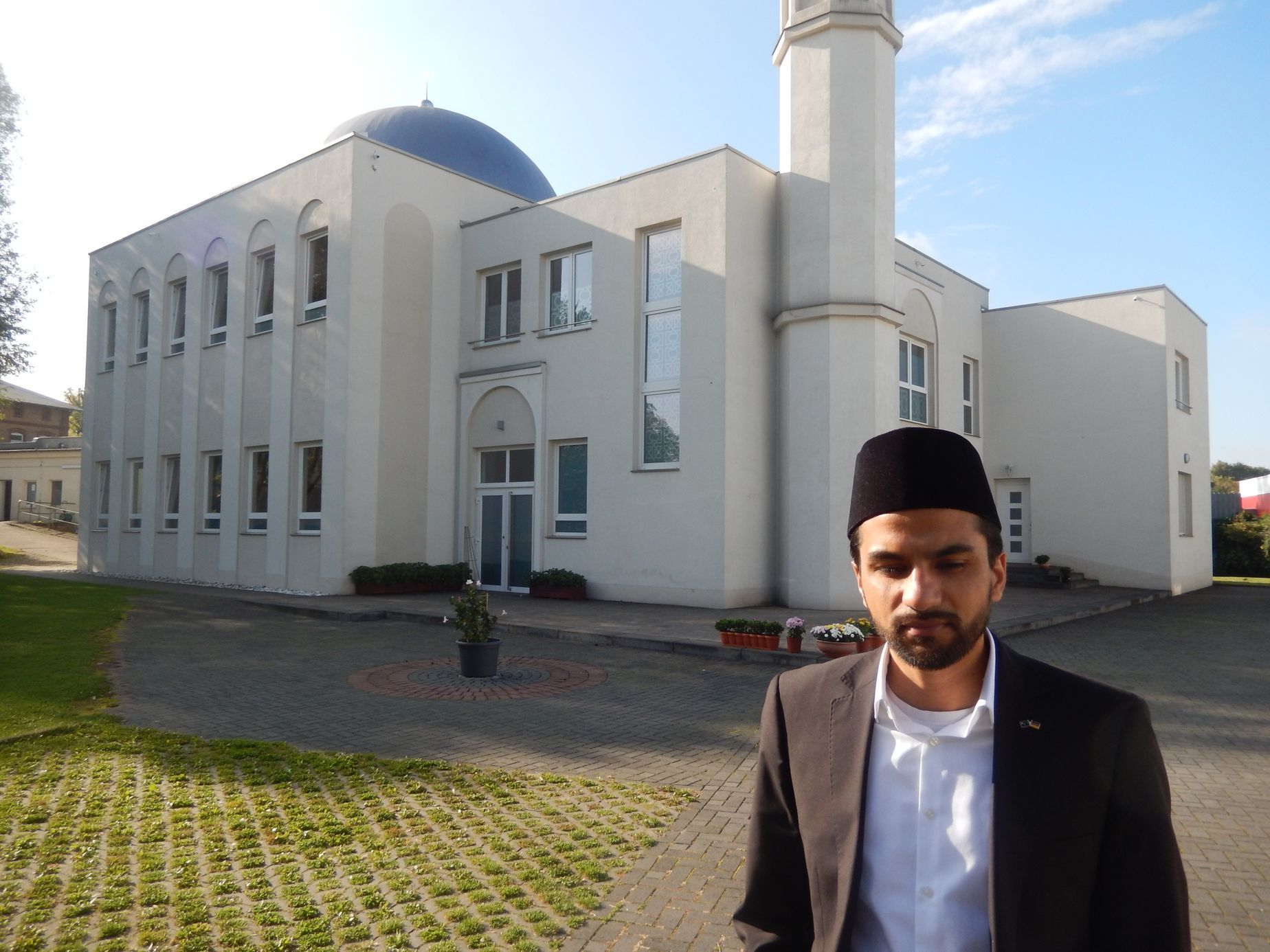 Saíd Aríf, imám mešity Chadídža v Berlíně-Pankowě.