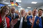 Eurovolby v Německu vyhráli konzervativci. AfD je druhá, na východě země vyhrála