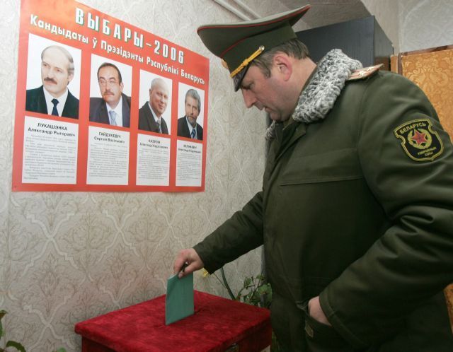 Bělorusko volby