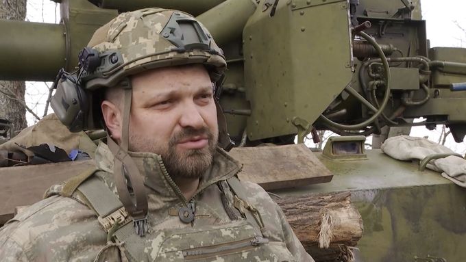 RFE - Ukrajinci využívají k útokům na nepřátele ukořistěné samohybné dělo