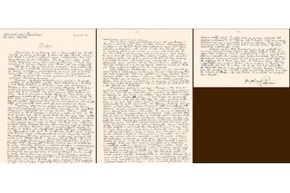 Rukopisný životopis Karola Pazúra z března 1945.