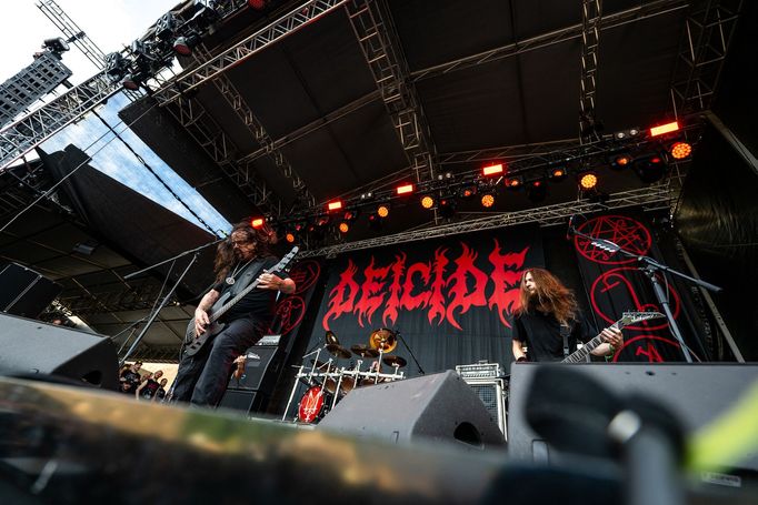 Snímek z letošního ročníku festivalu Brutal Assault.