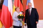 Merkelová: K odsunu Němců neexistovalo morální ospravedlnění. Hluboce nesouhlasím, vzkázal jí Zeman