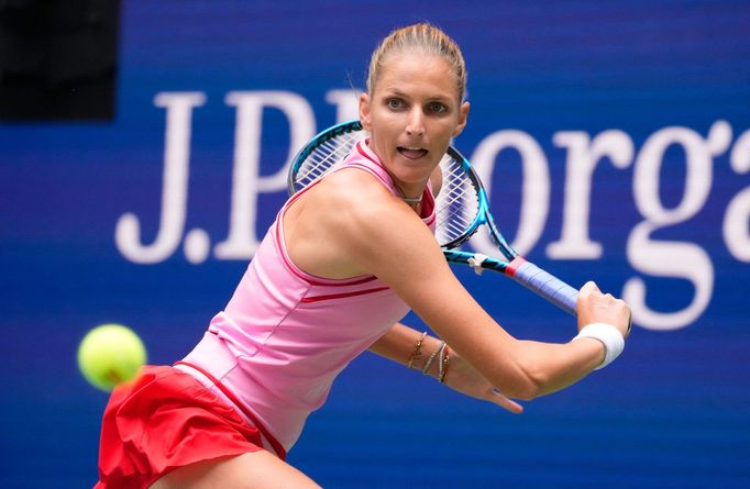 Karolína Plíšková ve čtvrtfinále US Open 2022