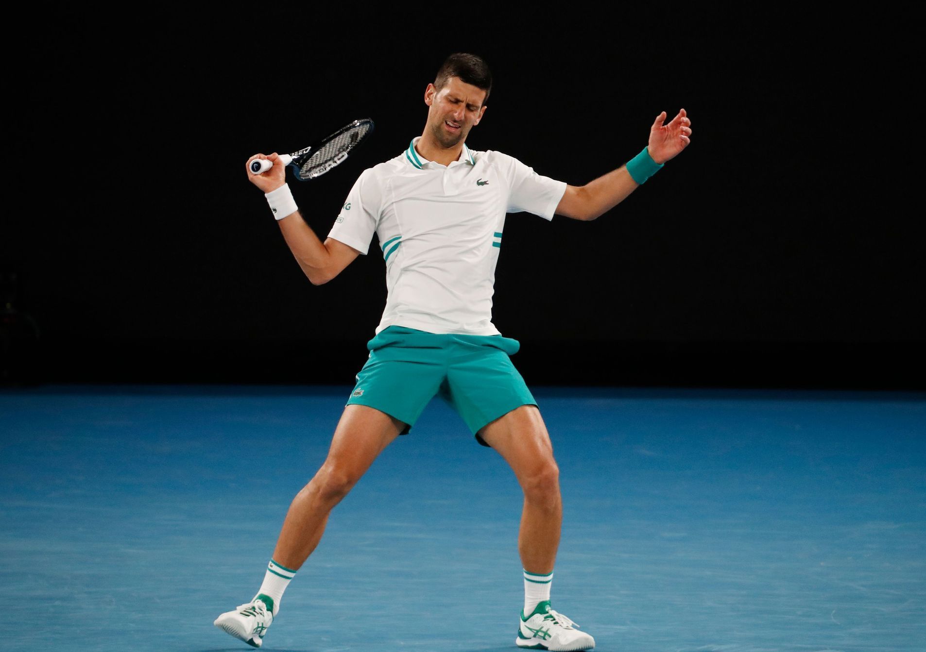 Australian Open 2021, osmifinále (Novak Djokovič)