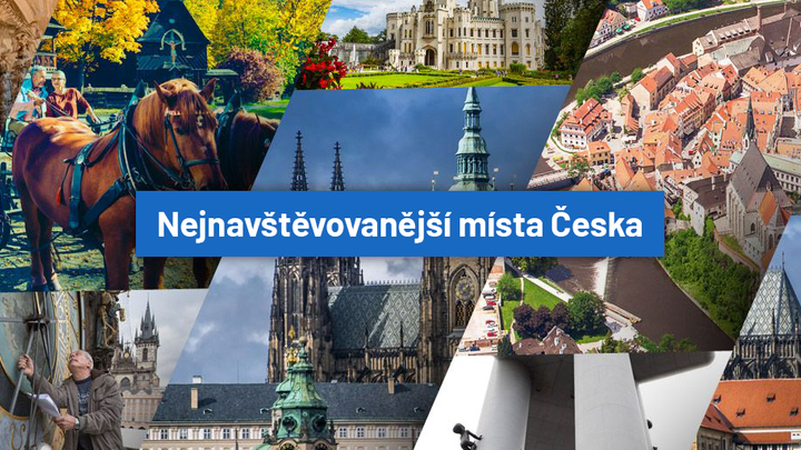 Nejnavštěvovanější turistické cíle Česka. Najděte si je dle oblasti, která vás zajímá