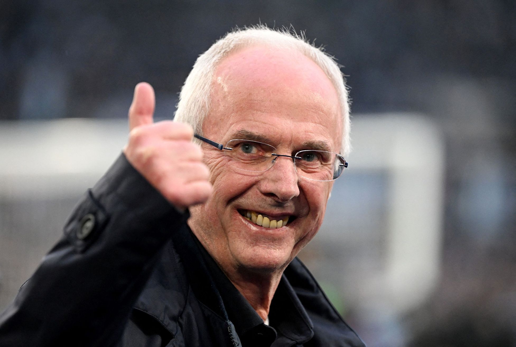 fotbal Sven-Göran Eriksson pictured before the game