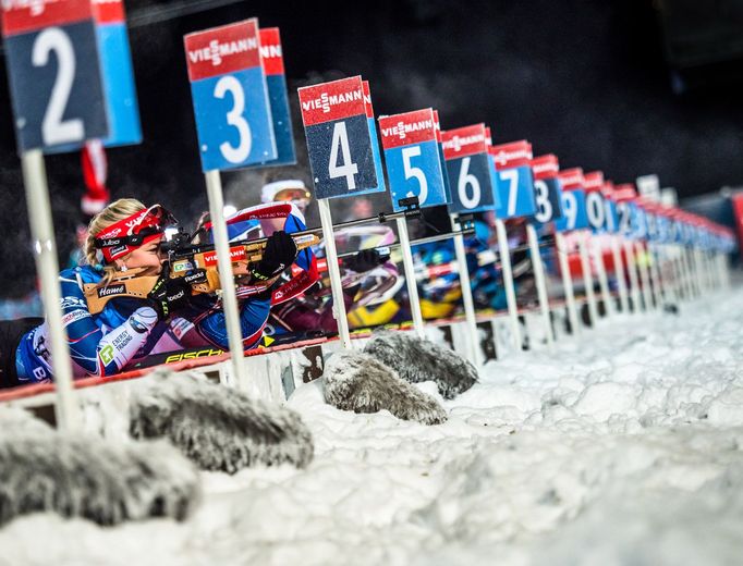 SP 2017/18, Östersund - sprint Ž: Lucie Charvátová