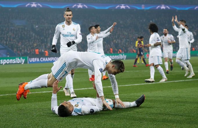 LM, PSG-Real: Casemiro slaví gól Realu na 1:2