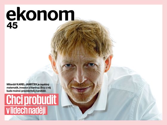 Kompletní vydání týdeníku Ekonom 45 najdete zde: ekonom 45