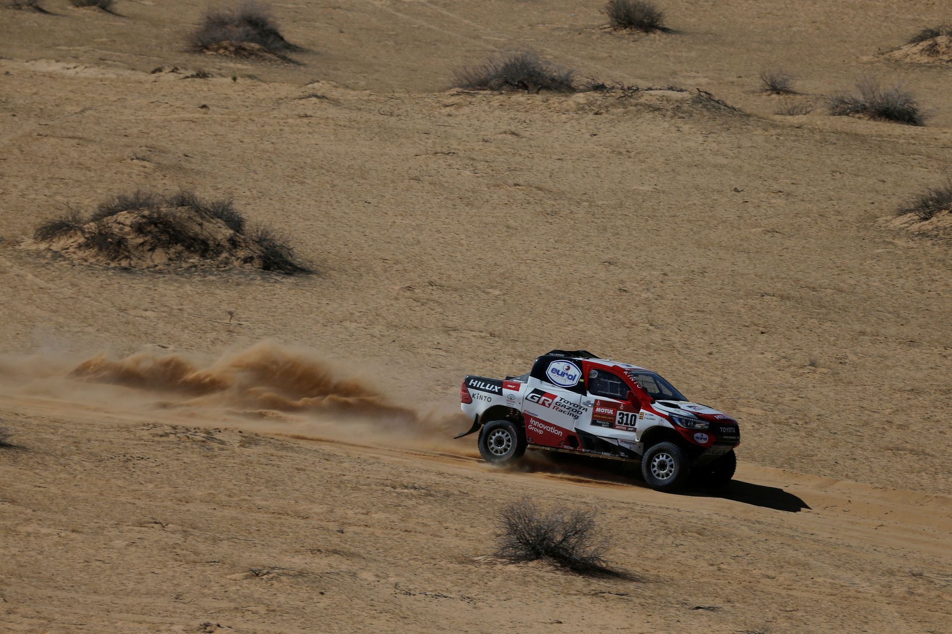 Rallye Dakar 2020, 4. etapa: Fernando Alonso, Toyota