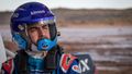 Fernando Alonso při testech Toyoty Hilux pro Rallye Dakar.