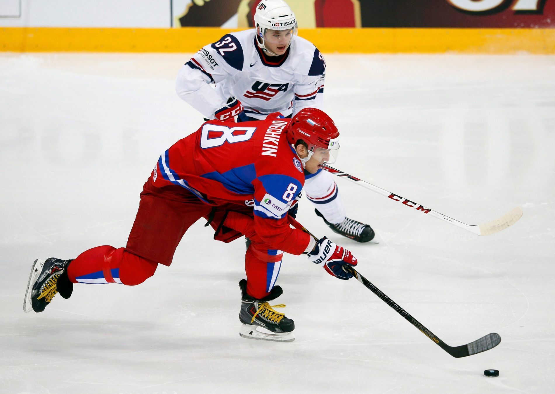 Galchenyuk a Ovečkin ve čtvrtfinále na MS v hokeji 2013