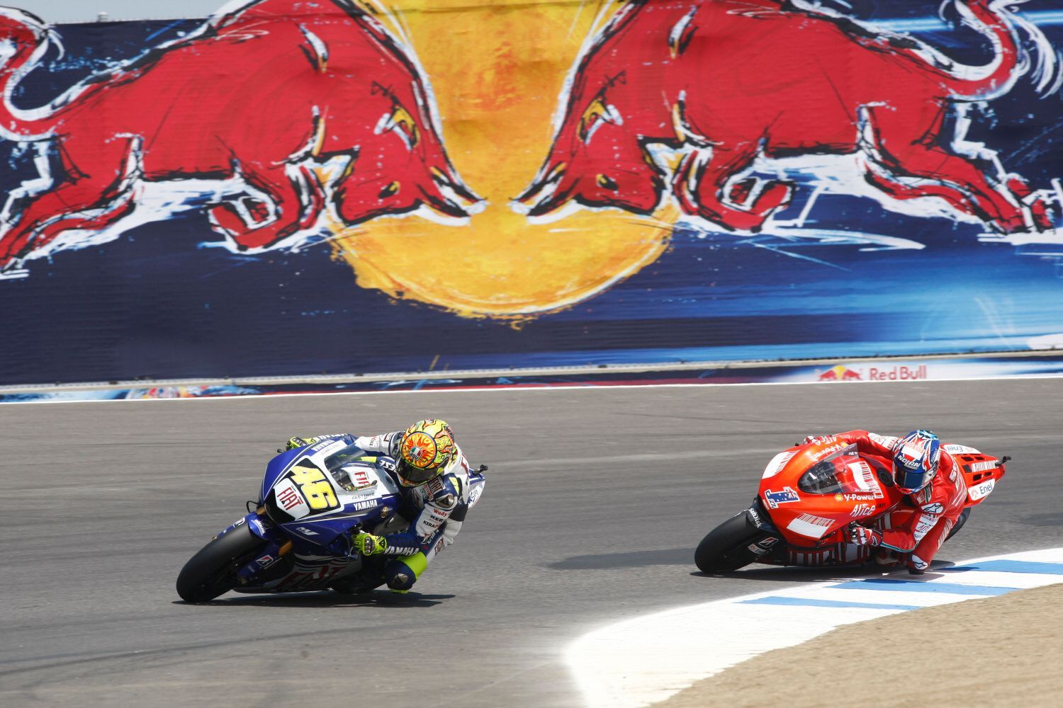 MotoGP 2008: Valentino Rossi a  Casey Stoner