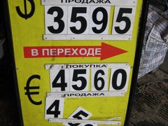 Ruská měna v poslední době výrazně devalvovala