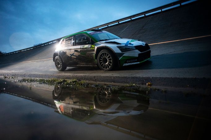 Rallye Monza 2020: Emil Lindholm, Škoda Fabia Rally2 evo