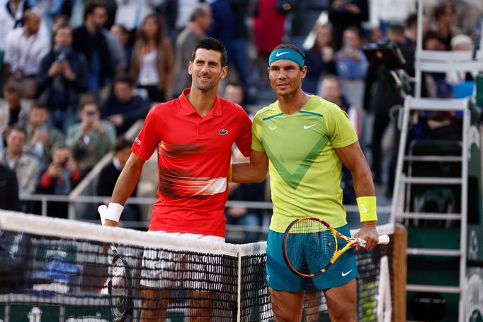 Rafael Nadal vs. Novak Djokovič, French Open 2022, čtvrtfinále