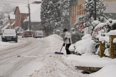 Dopravu v Česku komplikuje sníh a vítr. Bez elektřiny je přes 5 tisíc domácností