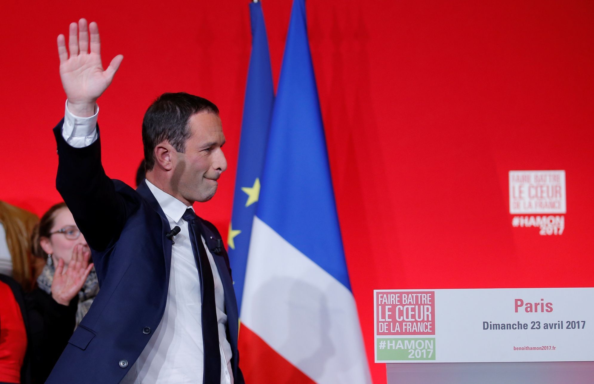 Francie volby 13,Benoit Hamon se loučí