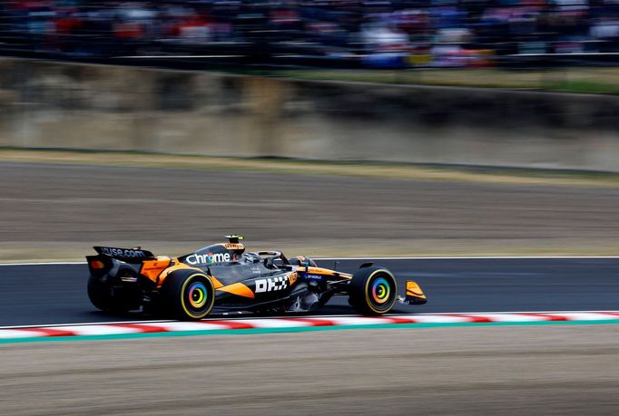Lando Norris, McLaren ve VC Japonska F1 2025