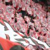 Fanoušci Slavie v zápase 28. ligového kola Slavia - Sparta
