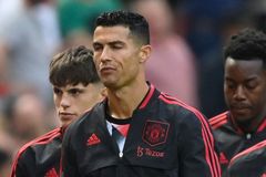 Ronaldo dostal od Ten Haga půl hodiny, Manchester ale probudit nedokázal