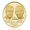 Pamětní medaile - pražský summit Medveděv-Obama