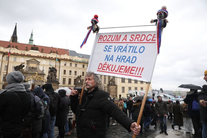 Petr Pavel složil slavnostní slib na společné schůzi obou komor Parlamentu na Pražském hradě a stal se novým českým prezidentem, Praha, 9. 3. 2023