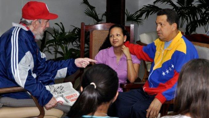 Kubánská televize ukázala video Cháveze, teprve druhé v průběhu jeho rekonvalescence.