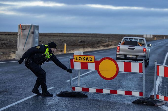 Vesnice Grindavík leží přímo pod islandským vulkánem.