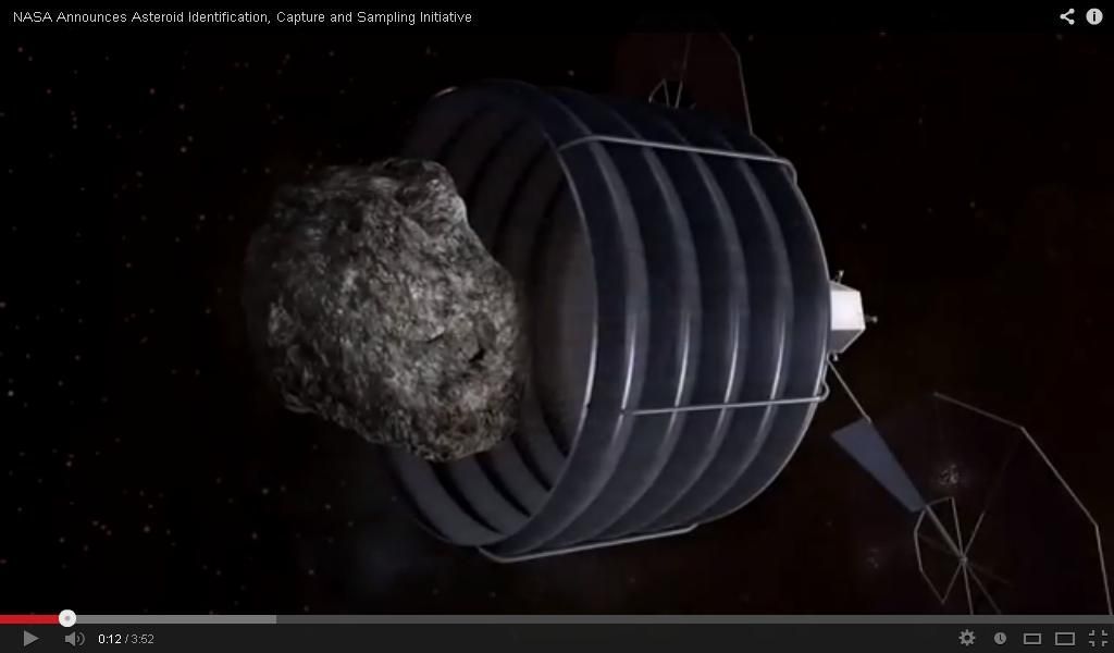 Tak si NASA přitáhne a vytěží asteroid