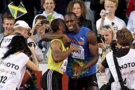 Usain Bolt Tyson Gay