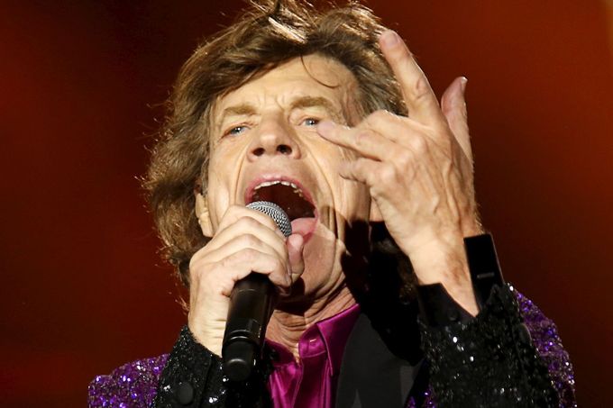 Mick Jagger z The Rolling Stones