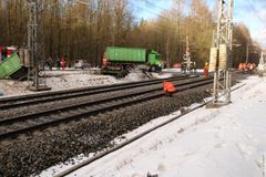 Rychlík srazil u Českých Budějovic člověka, trať stála