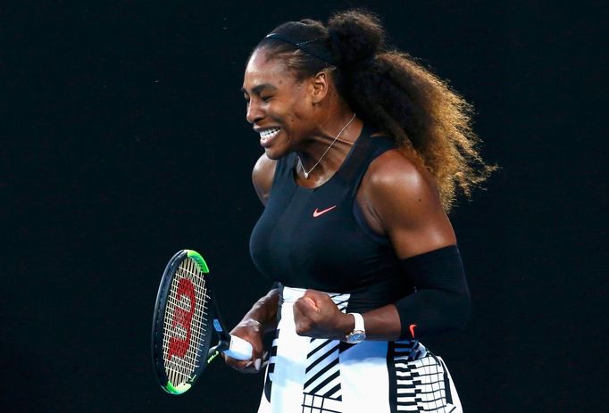 Serena Williamsová ve finále Australian Open 2017