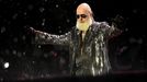 Snímek z koncertu kapely Judas Priest na festivalu Masters of Rock.