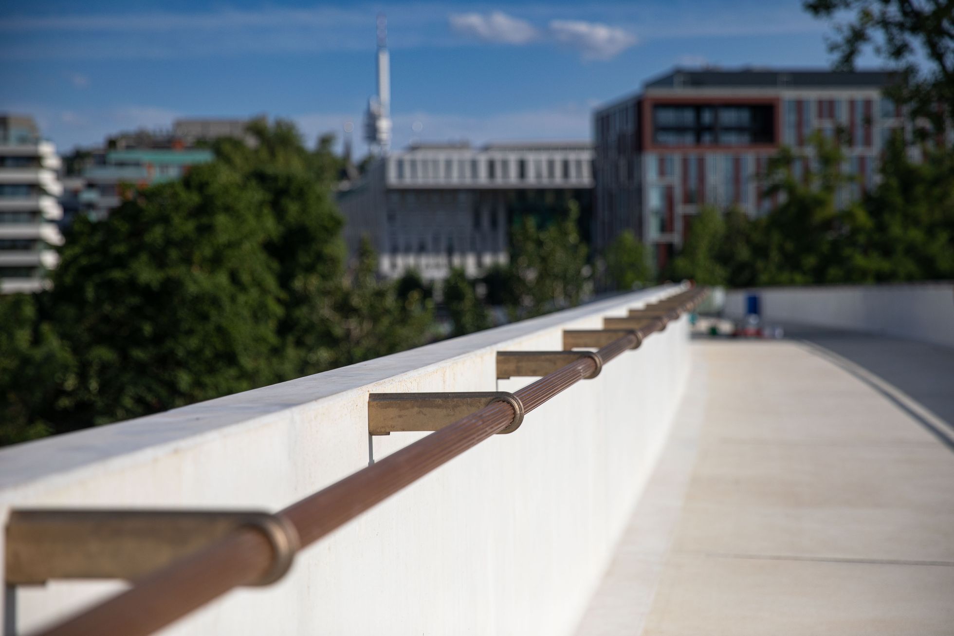 Lávka Holešovice – Karlín, architekt Petr Tej