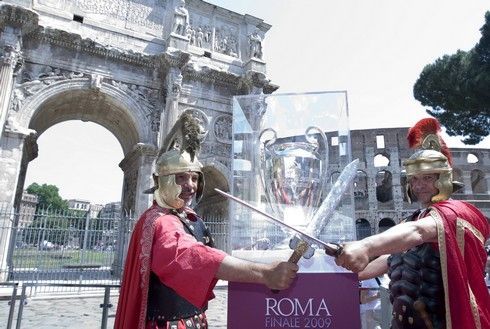 Liga mistrů - Trofej v Římě