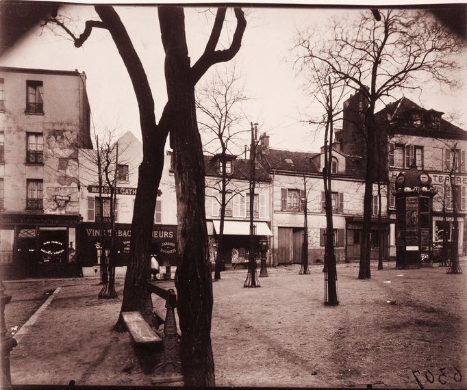 Eugene Atget: Dávná Paříž, historické fotografie