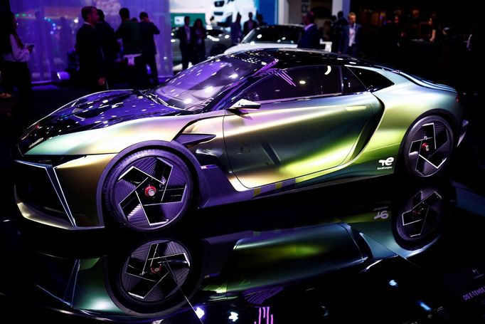 A DS E-Tense Performance is presented at the 2022 Paris Auto Show in Paris, France October 17, 2022. REUTERS/Stephane Mahe