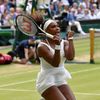 Serena Williamsová ve čtvrtfinále Wimbledonu 2015