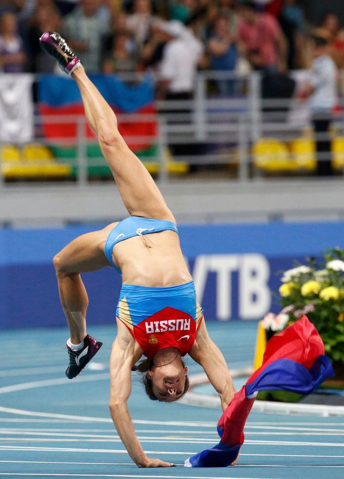 MS v atletice 2013, tyčka žen - finále: Jelena Isinbajevová