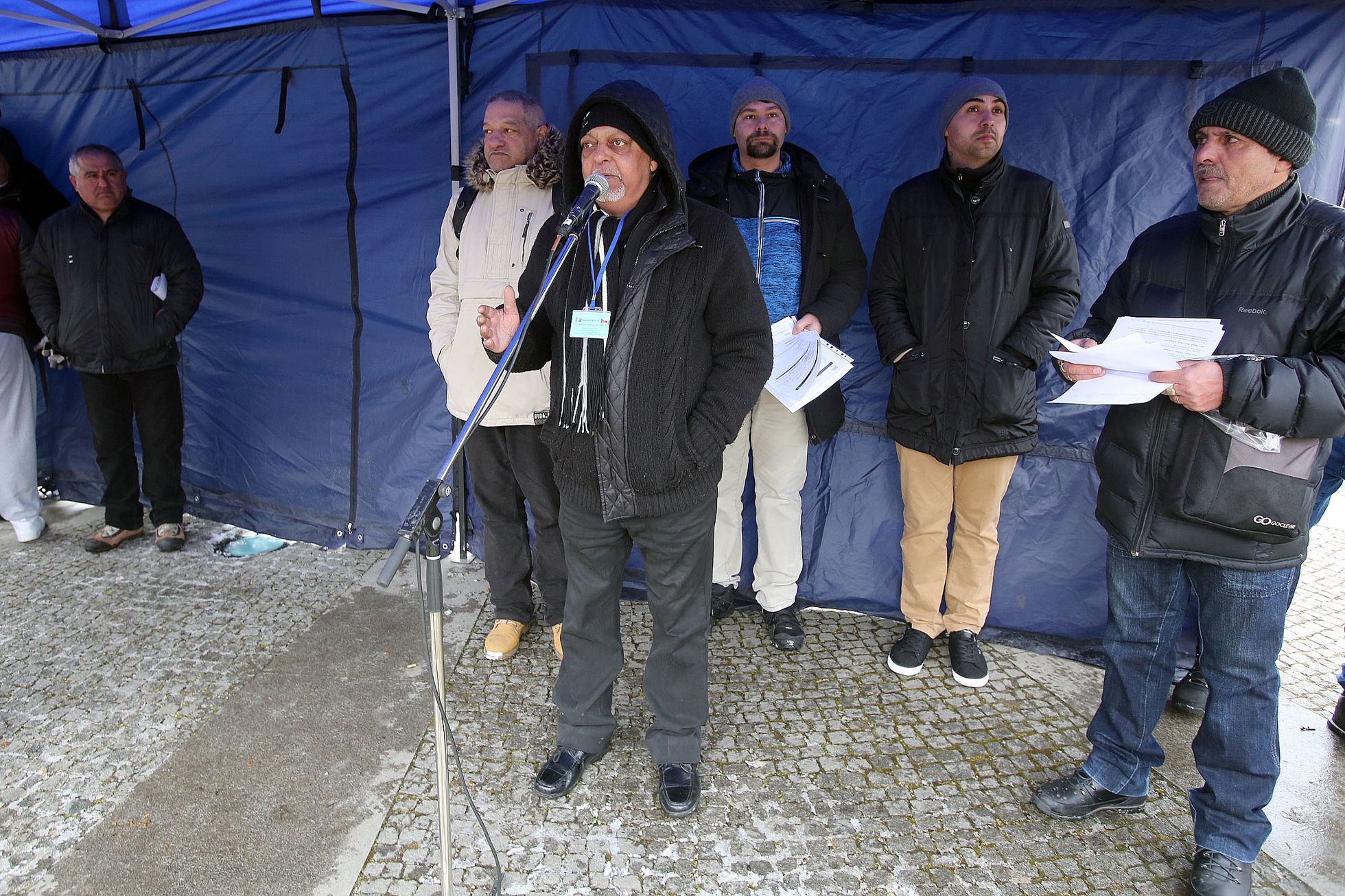 Romské shromáždění proti rasismu
