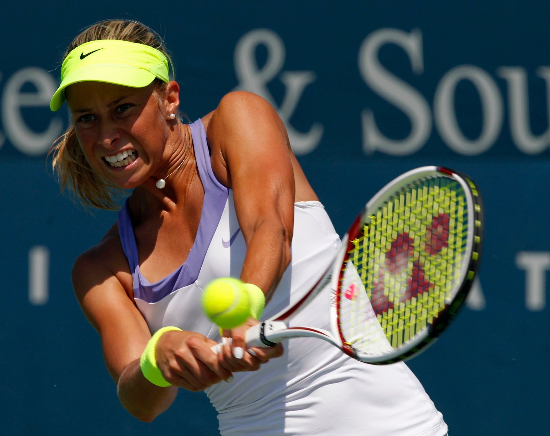 Andrea Hlaváčková na turnaji v Cincinnati